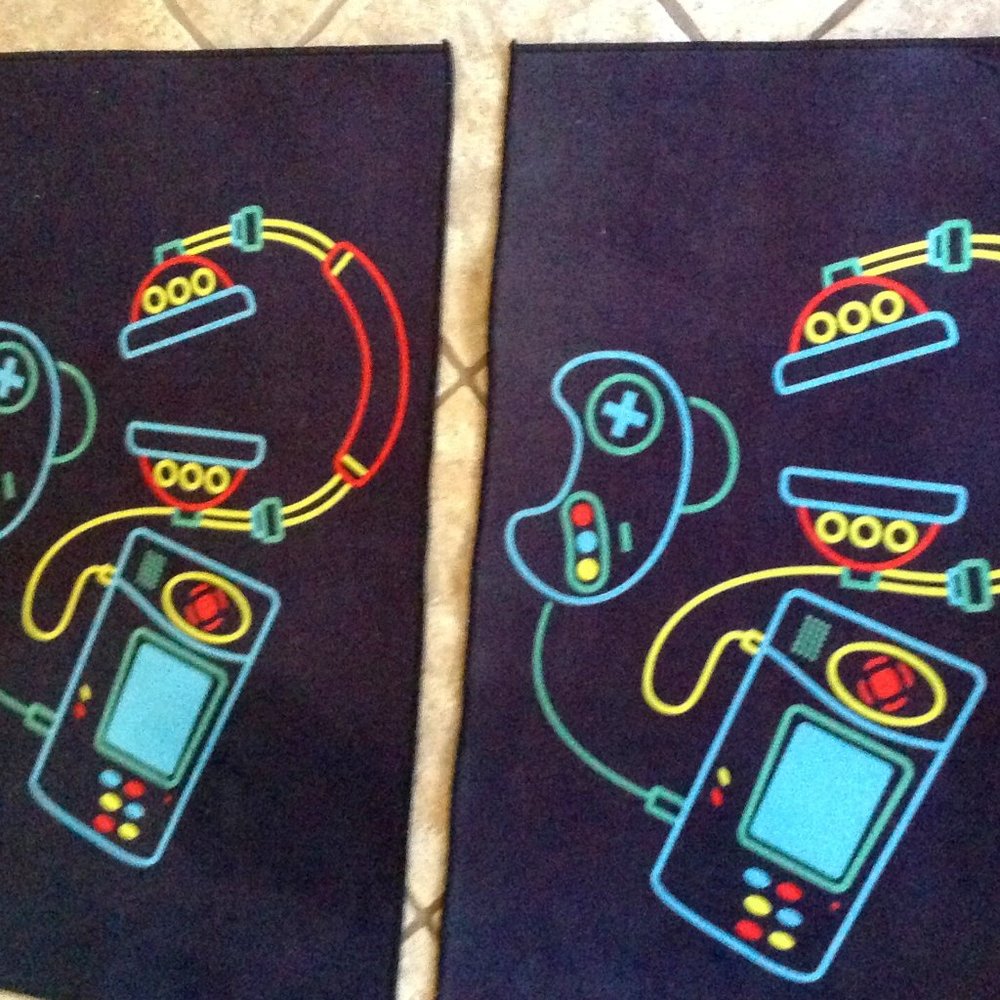 2 Gaming Rugs 36" x 23"w